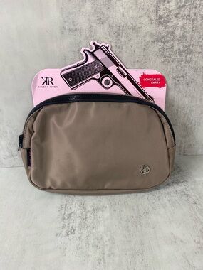 CONCEALED CARRY bag by Kinsey Rhea taupe